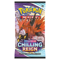 Pokemon Chillign Reign Booster Pack — ouvert en direct