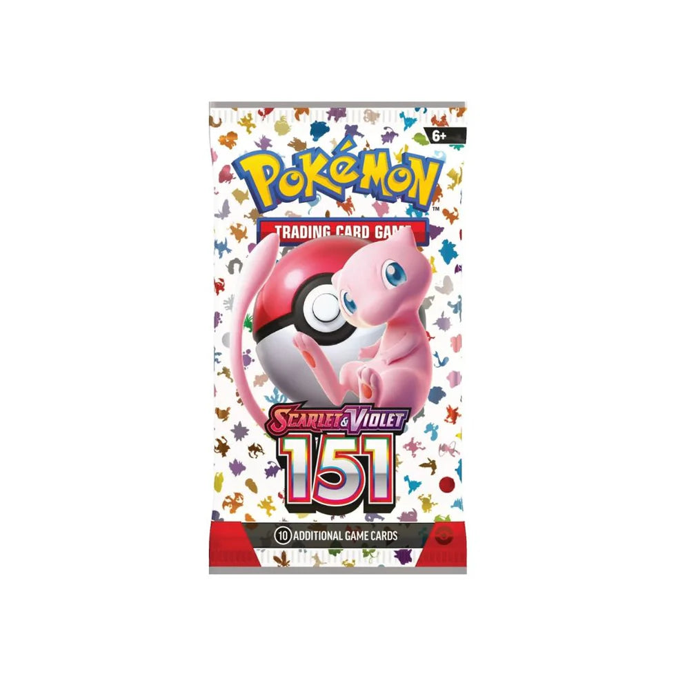 Booster Pack Pokémon 151 — ouvert en direct