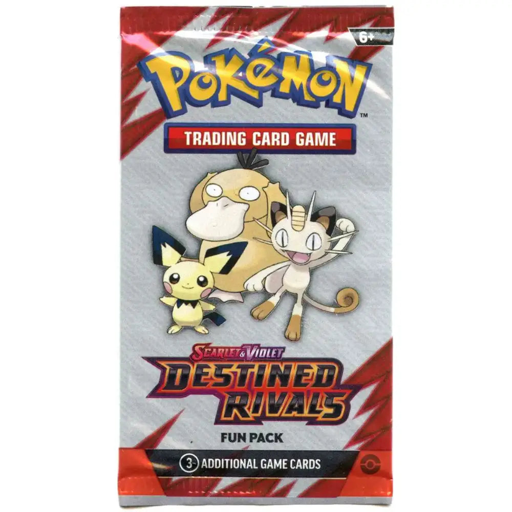 Booster Pack Pokémon Destined Rivals FUN Pack — ouvert en direct
