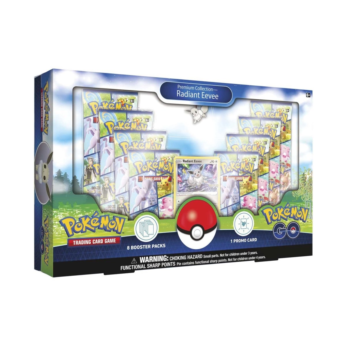 Pokemon Radiant Eevee Premium Collection (Pokemon GO) — ouvert en live