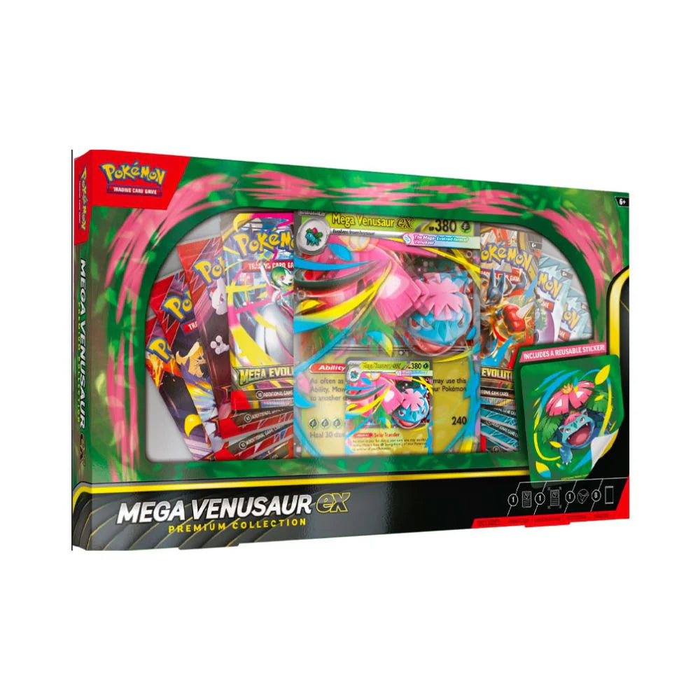 Pokemon Mega Venusaur EX Premium Collection - ouverture en live