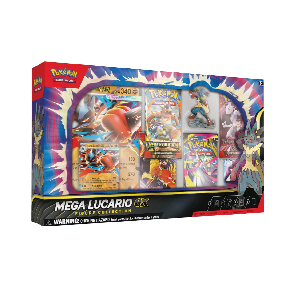 Pokemon Mega Lucario EX Figure Collection - ouverture en live