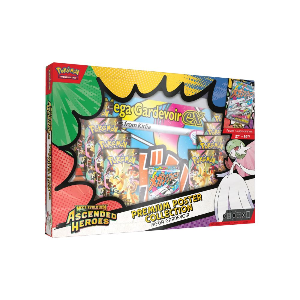 Pokemon Ascended Heroes Premium Poster Collection Gardevoir — ouvert en direct