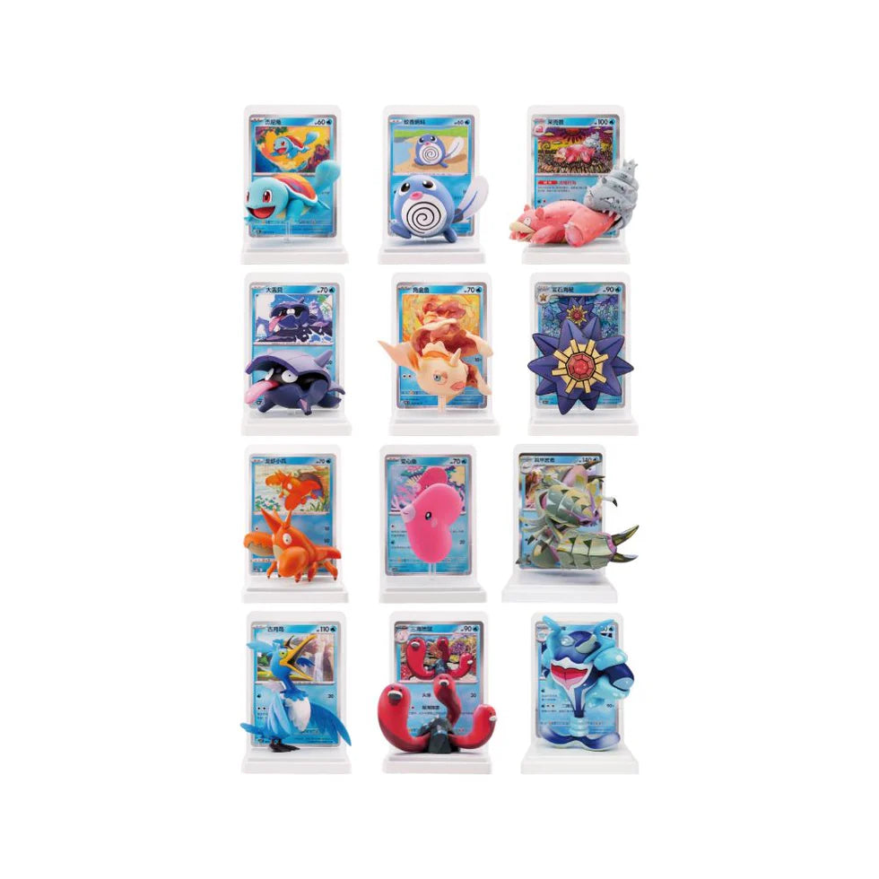 (Pré-commande) Pokemon Dream Painting Collection Aquatique Figure Set (Chinese) — ouvert en direct