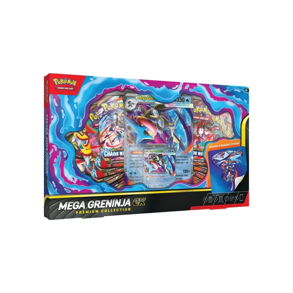 Pokemon Greninja ex Premium Collection — ouvert en live
