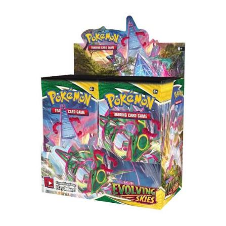 Pokemon Evolving Skies Booster Box — ouvert en live
