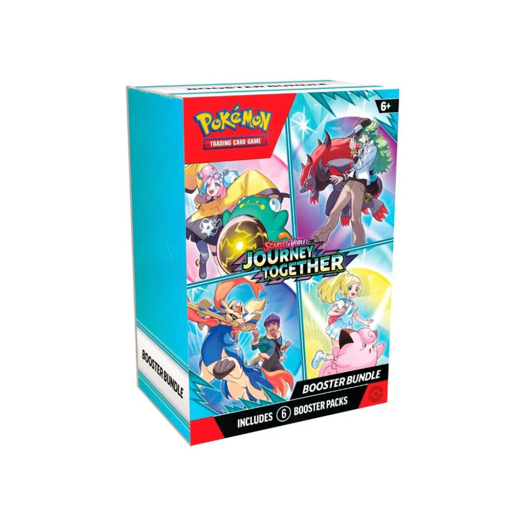 Booster Bundle Pokémon Journey Together — ouvert en direct