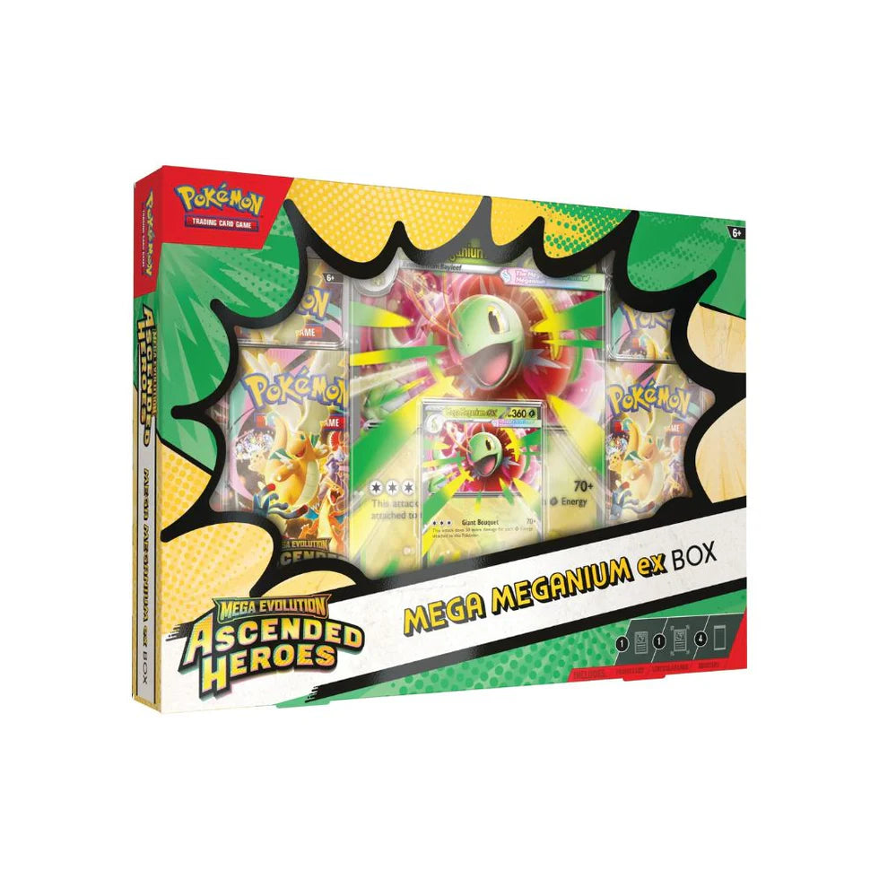 Pokemon Ascended Heroes Mega Meganium ex Box - ouverture en live