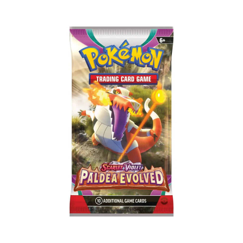 Booster Pack Pokémon Paldea Evolved — ouvert en direct