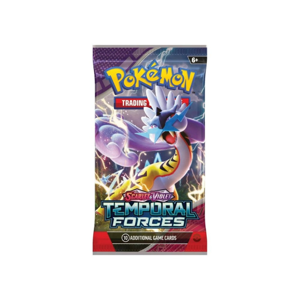 Booster Pack Pokémon Temporal Forces — ouvert en direct