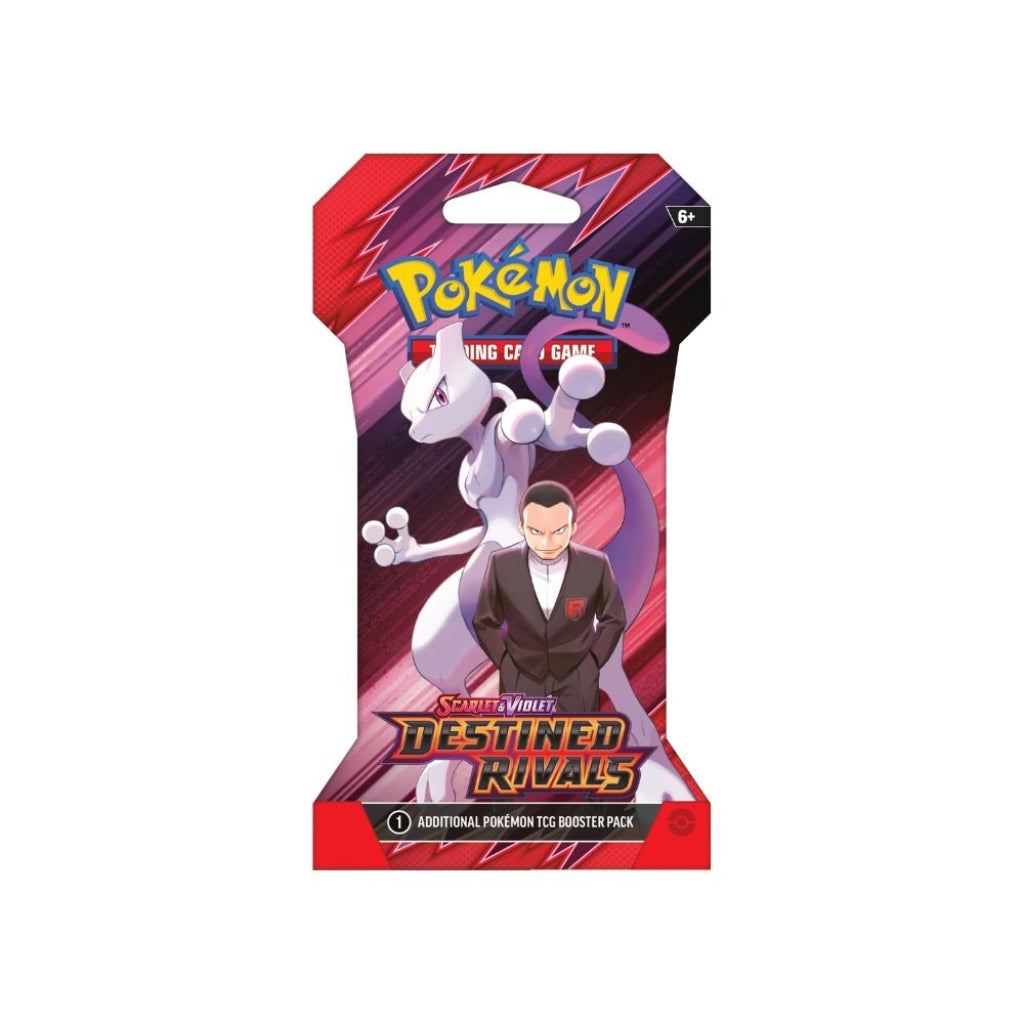 Sleeved Booster Pack Pokémon Destined Rivals — ouvert en direct