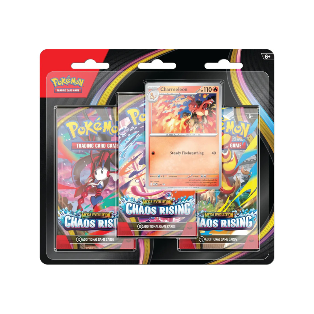 Pokemon Chaos Rising 3-pack blister - ouverture en live