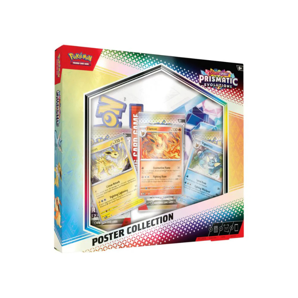 Pokemon Prismatic Evolution Poster Collection — ouvert en direct