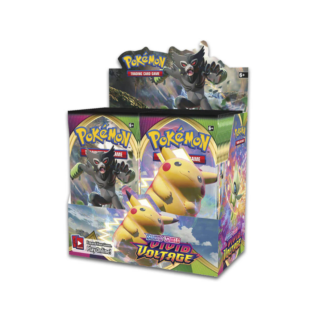 Booster Box Pokémon Vivid Voltage — ouvert en live