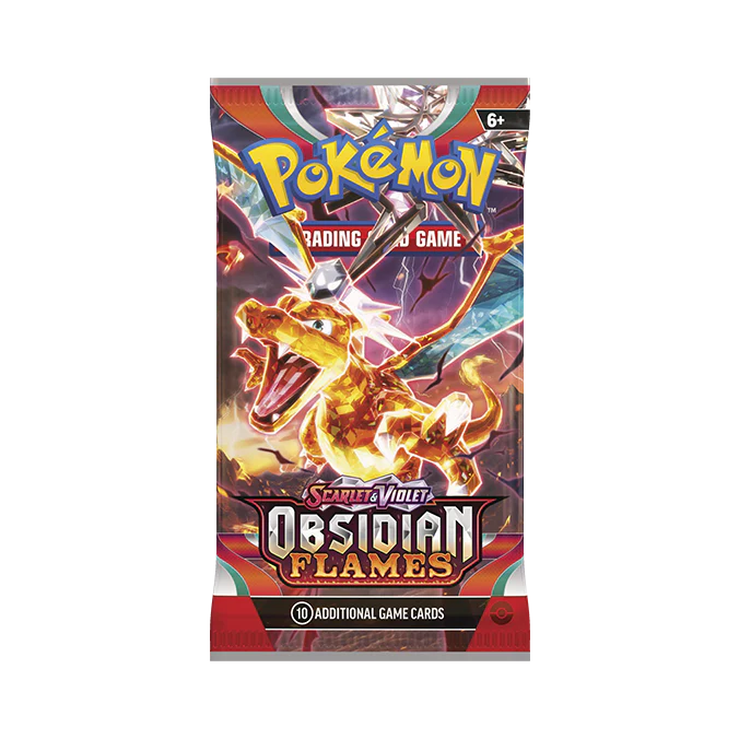 Booster Pack Pokémon Obsidian Flames — ouvert en direct